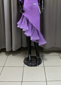 Spódniczka LA "Gabriela" z siatką Lilac Dream