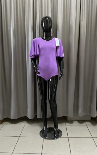 Body do tańca z krótkimi szerokimi rękawami